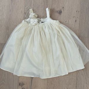 Baby gap ivory dress